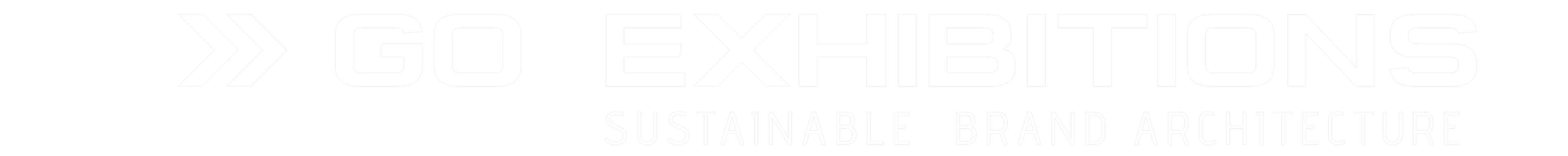 GO Exhibitions — Sustainable Brand Architecture
